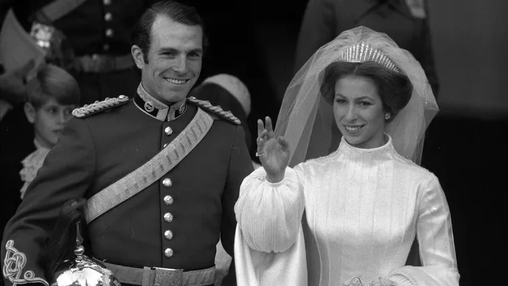 The Princess Royal and Captain Mark Phillips