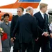 Prins Willem-Alexander en Prinses Maxima aankomst op Curaçao