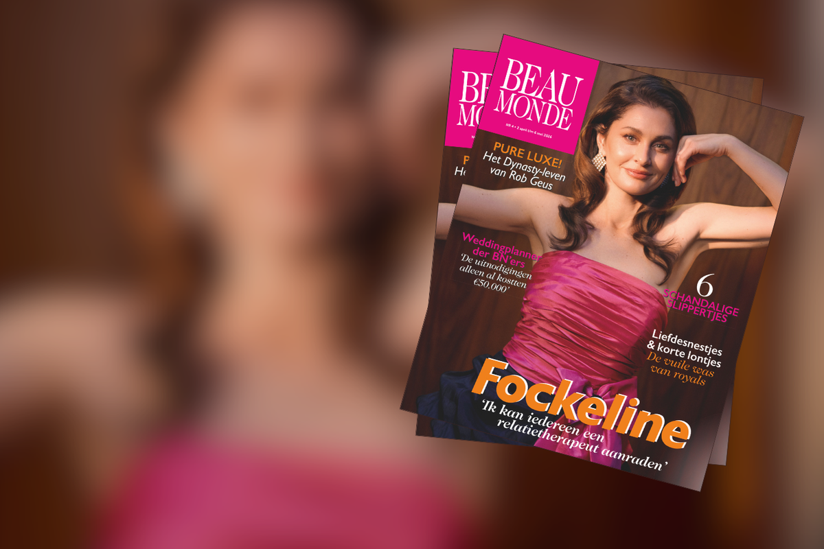 Morgen in de winkels: Beau Monde's aprilnummer met de prachtige Fockeline Ouwerkerk