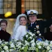 Willem-Alexander en Máxima op hun huwelijksdag
