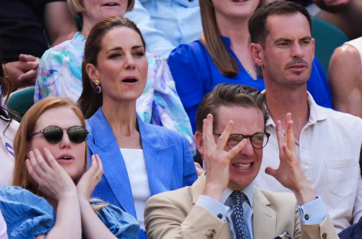 Prinses Kate en Sir Andy Murray Wimbledon Kate Middleton oorbellen juli 2026
