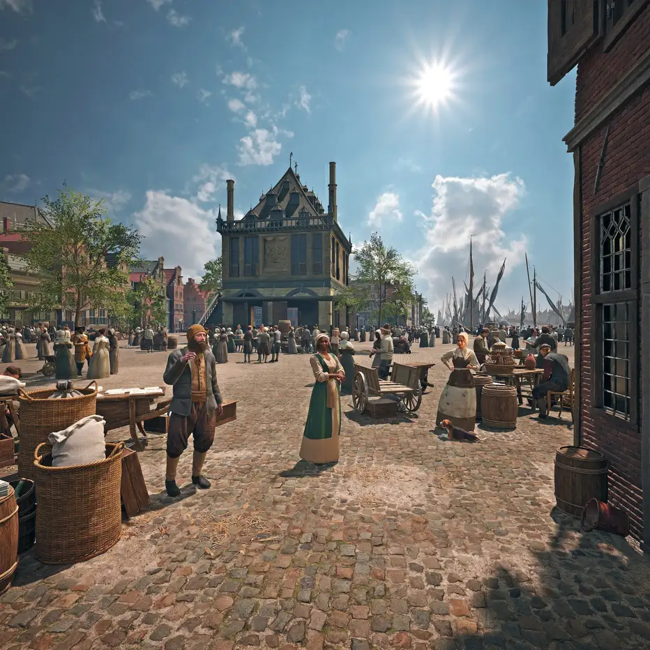 De VR-ervaring van ENTR beeldt het Amsterdam van vroeger af