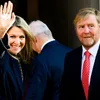 Eindelijk weer aan het werk: Willem-Alexander en Máxima houden Nieuwjaarsreceptie | Beau Monde