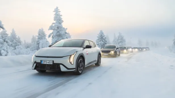 Kia EV4 bewijst zijn robuustheid: dichtst bij praktijkactieradius bij -37°C in de zware Finse wintertest van Tekniikan Maailma, Kia Nederland