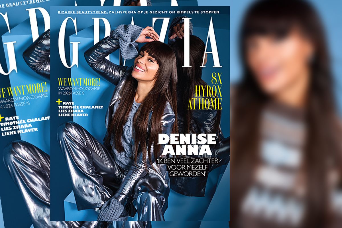 De nieuwste Grazia met Denise Anna op de cover ligt nu in de winkel