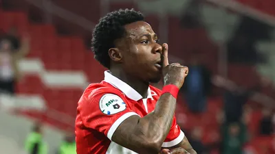 Quincy Promes als speler van Spartak Moskou