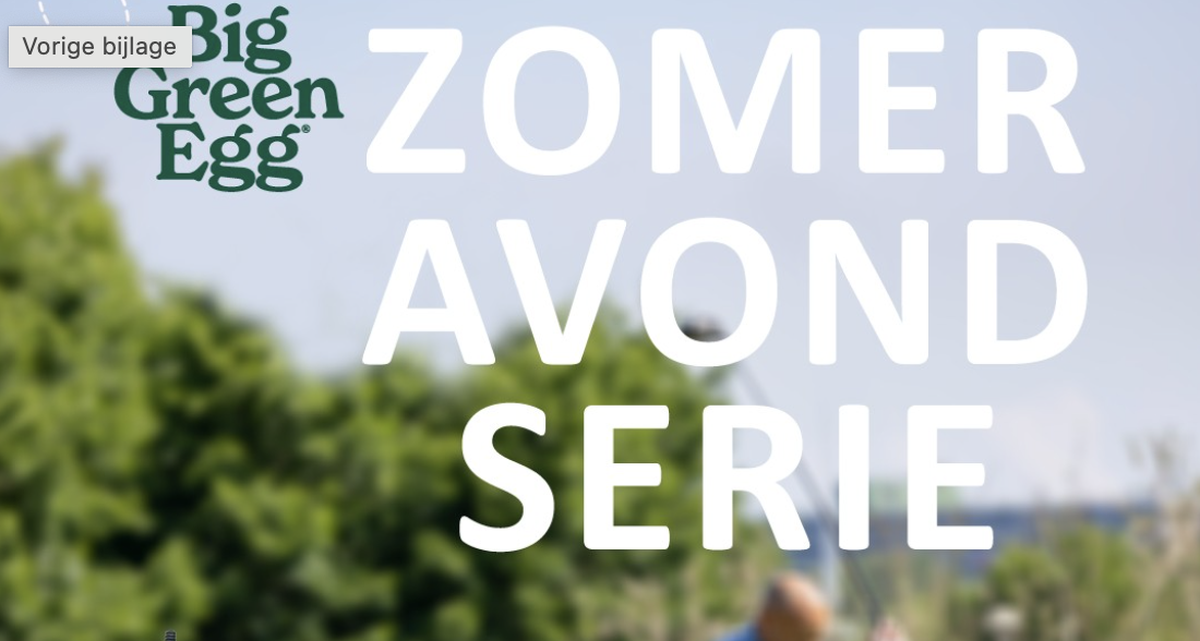 Golfbaan Delfland kündigt Big Green Egg Zomerserie 2026 an