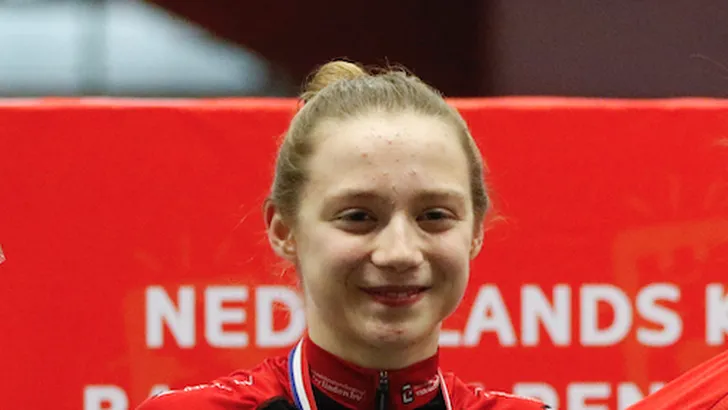 Elise Uijen Europees kampioene tijdrijden bij de junioren
