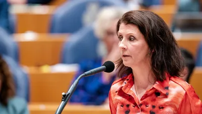 Esther Ouwehand in de Tweede Kamer