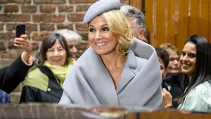 Koningin Maxima bij opening tentoonstelling