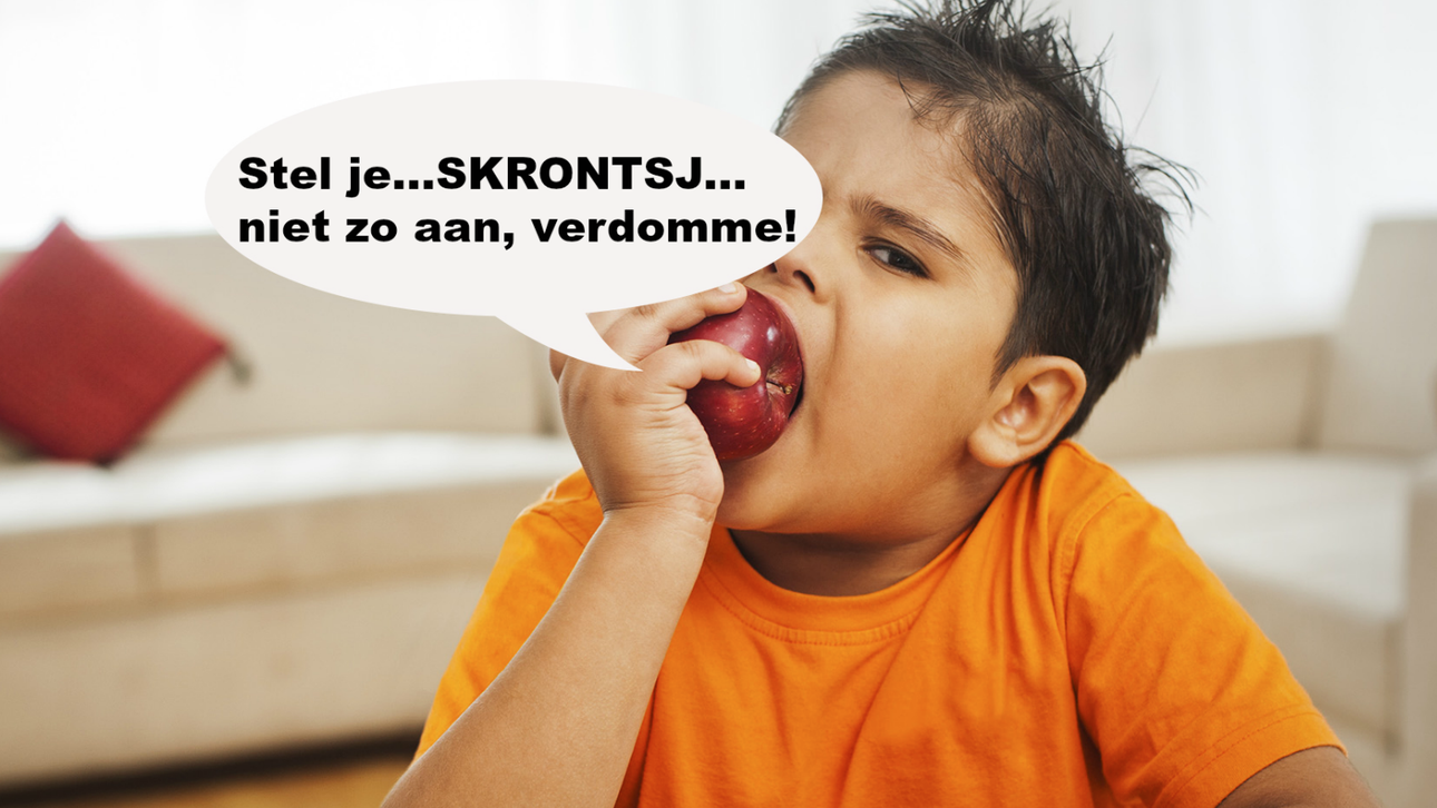 Het moet maar eens gezegd worden mensen die niet tegen eetgeluiden kunnen zijn allemaal onwijze