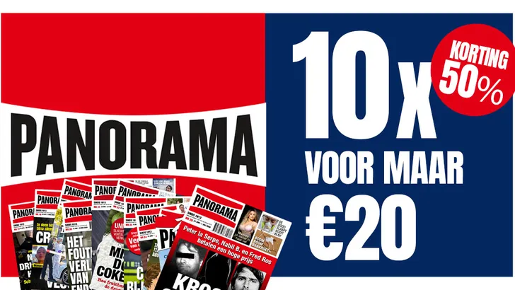 CYBER MONDAY-DEAL: 10x PANORAMA VOOR MAAR €20