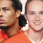 Virgil van Dijk en Vivianne Miedema