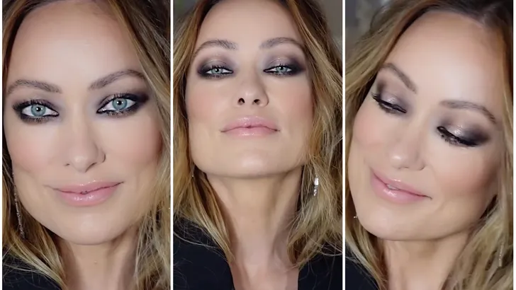 Olivia Wilde smoky eye