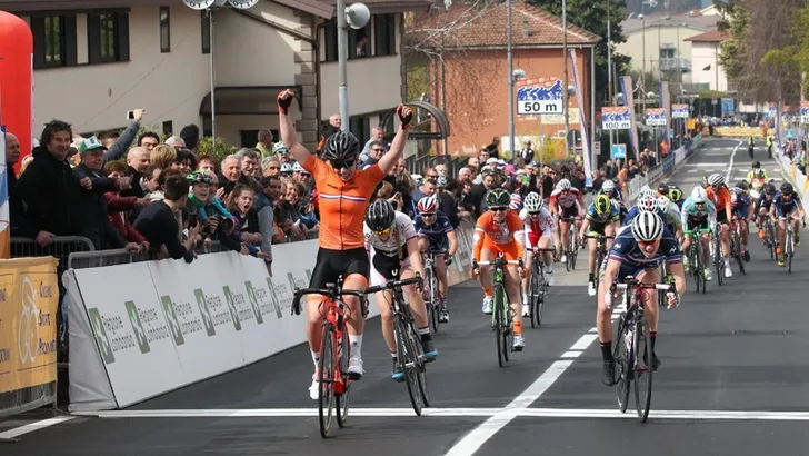 Lorena Wiebes Europees kampioene vrouwen junioren