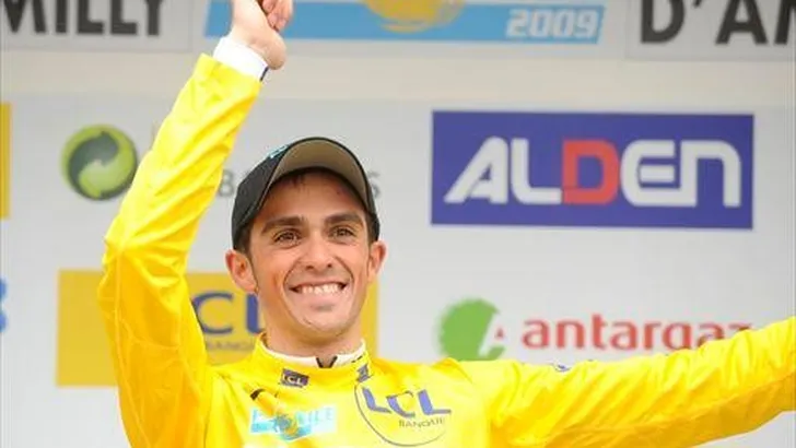 Parijs-Nice: Contador valt zonder gevolgen