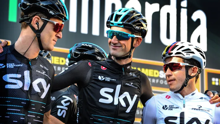 Team Sky uur later dan gepland bij start in Guangxi, bus verdwaald