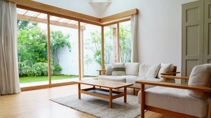 Een kamer ingericht als woonkamer - interieur