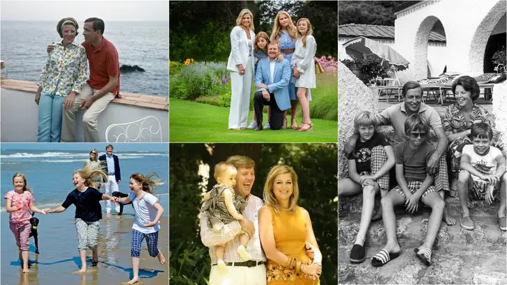 Zo leuk: de Oranje-zomerfotosessies van weleer