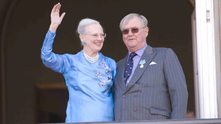 Copenhagen, Denmark.Queen Margrethe II celebrates her 70 birthday with her whole family, From left to right, Prince Nicolai, Prince Christian, Prince Felix, Queen Margrethe II, Crownprince Frederik, Prince Henrik, Princess Isabella and Crownprincess Mary