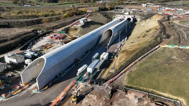 HS2 rondt bouw af van speciale tunnelmonden die 'sonic boom' moeten voorkomen
