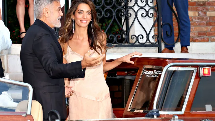 George Clooney and Amal Clooney venetie 2023