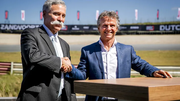 Jan Lammers en Chase Carey