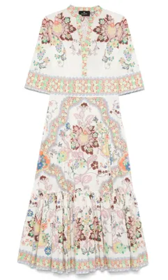 ETRO – Maxi-jurk met bloemenprint: €1.490