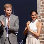 Prince Harry and Meghan in Düsseldorf