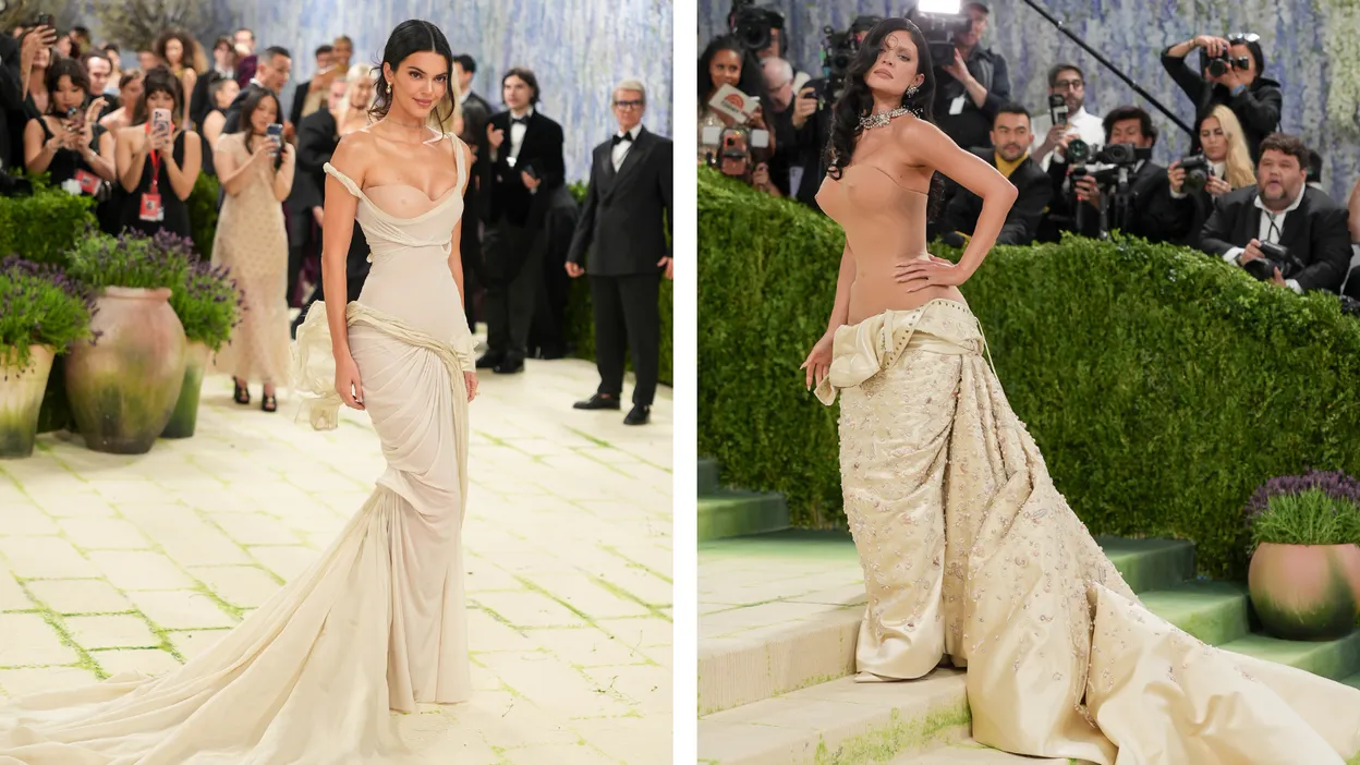 Kendall Jenner en Kylie Jenner bij het Met Gala 2026.