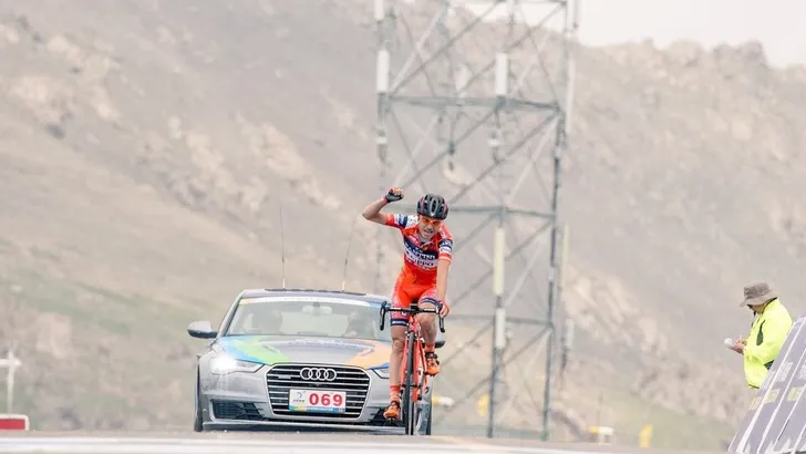 Damiano Cunego slaat toe in Tour of Qinghai Lake