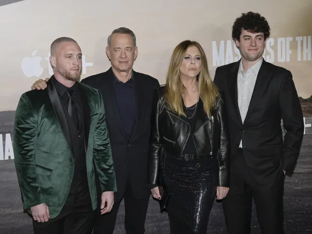 Chet met zijn ouders en broer Colin Hanks | Fotografie: NL Beeld