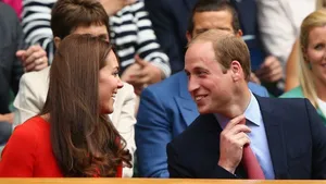 Kate en William op Wimbledon