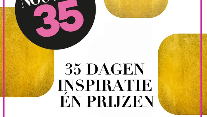 Nouveau bestaat 35 jaar! En dat vieren we 35 dagen lang met jou! 