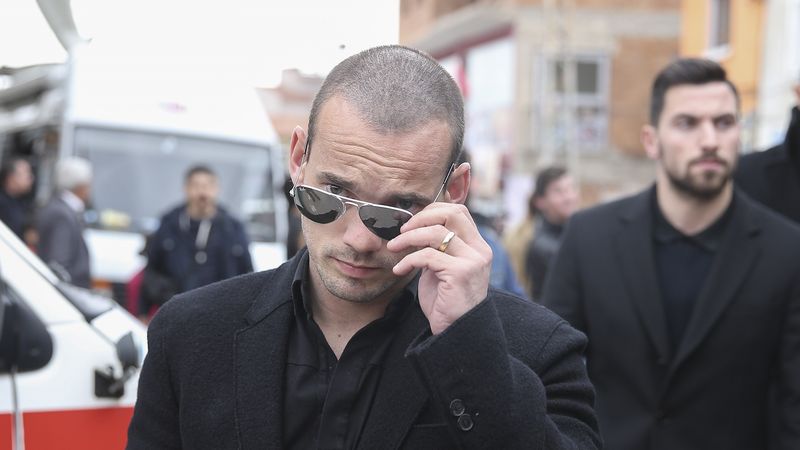 Zorgen Om Vader Wesley Sneijder Grazia