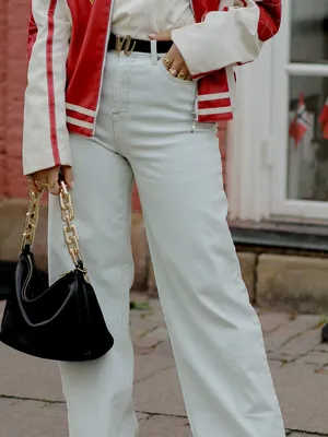 witte jeans