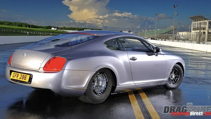 Straatlegale 3000+ pk Bentley dragster te koop