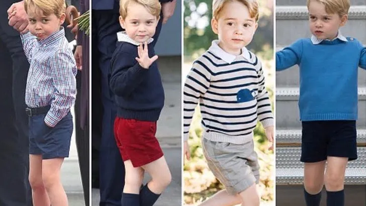 Dit is de reden waarom prins George altijd korte broeken draagt (ja, ook in december)