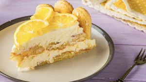 Tiramisu taart met citroen