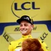 mathieu van der poel in het geel in de tour