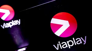 Logo van Viaplay, dat in Nederland de Formule 1 uitzendt