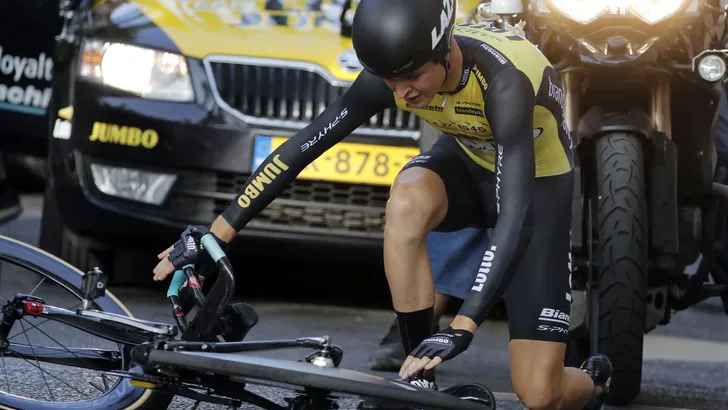 Eens of oneens: 'Het parkoers van de ploegentijdrit in de Vuelta was te gevaarlijk'