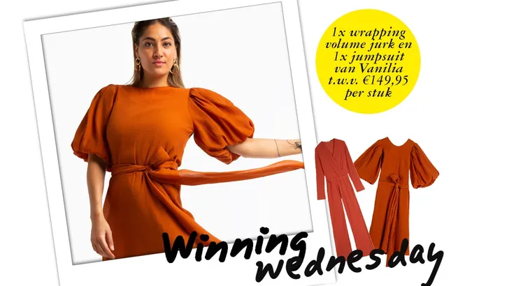 Winning Wednesday: een Vanilia jurk of jumpsuit t.w.v. €149,95