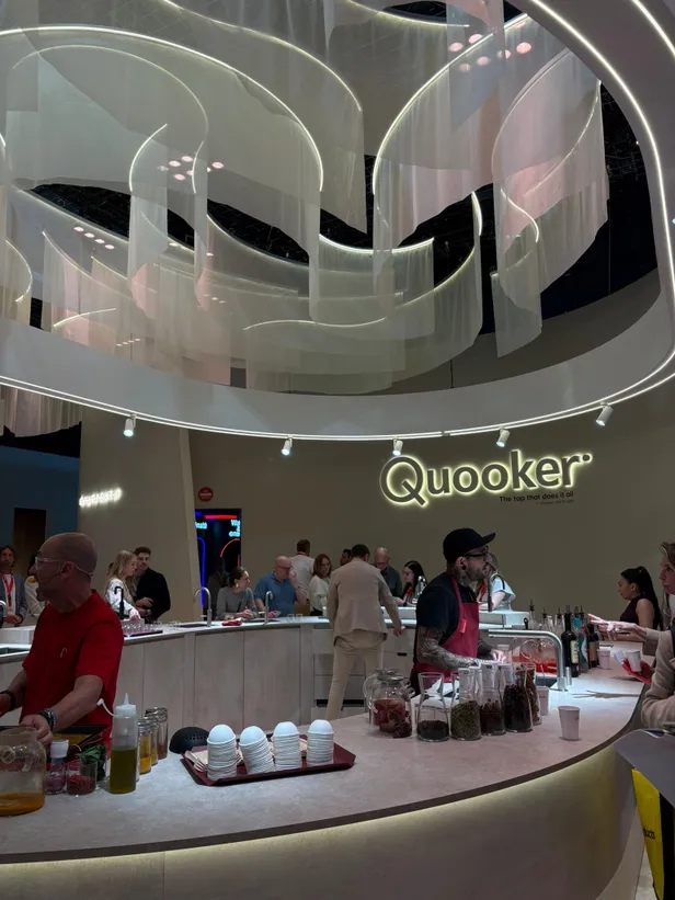 Met Quooker naar Milaan 