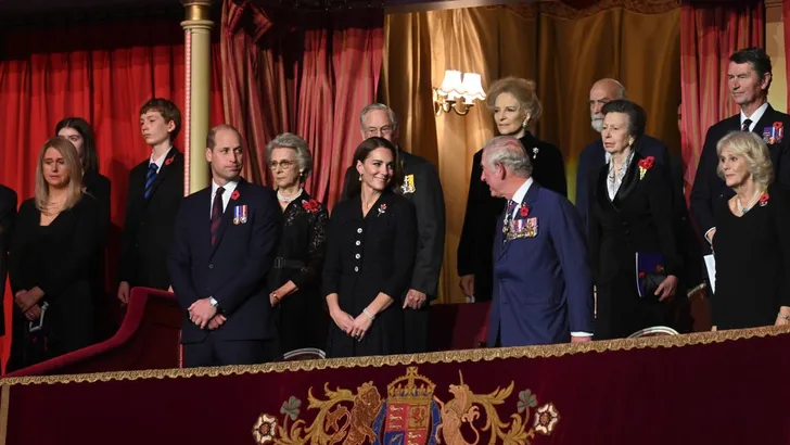 Windsors bij het Festival of Remembrance