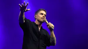 André Hazes tijdens een optreden