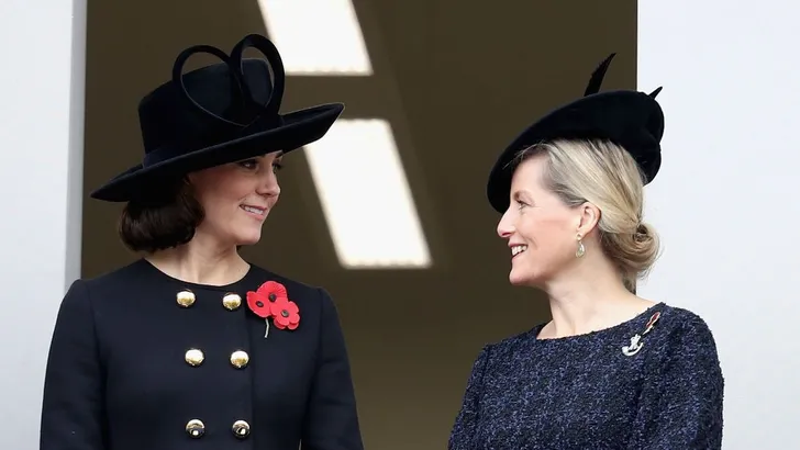 Look Of The Weekend: Kate bij Remembrance Sunday
