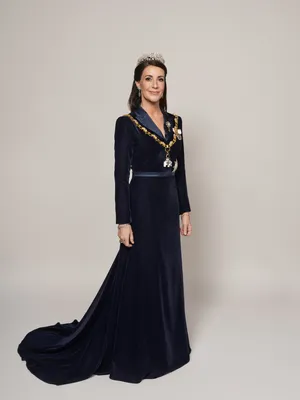 De nieuwe portretfoto van prinses Marie.