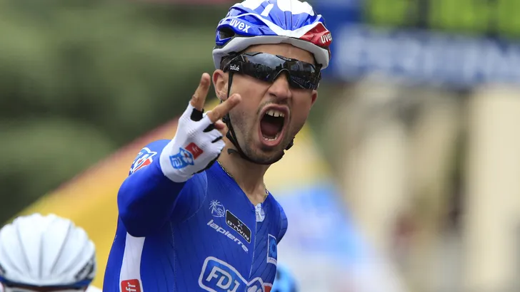 Retro: Bouhanni als duveltje uit een doosje naar ritwinst in 2014