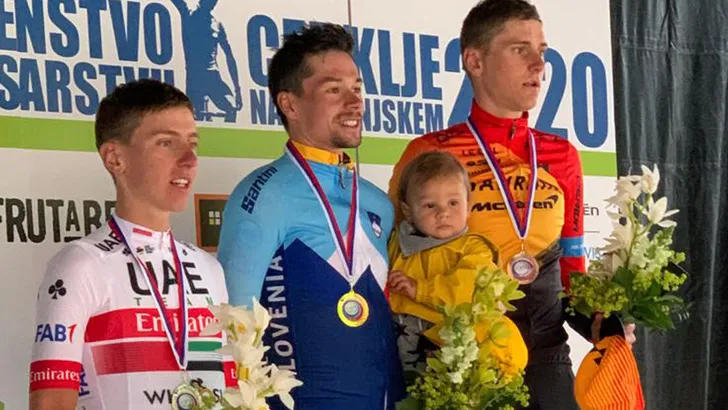 Kersvers Sloveens kampioen Primoz Roglic: 'Ben zeker nog niet in topvorm'